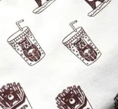 スムースニット（くまバーガー＊ブラウン）