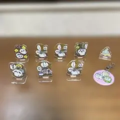 ちいかわアクリルスタンドセット➕ キーホルダー➕おまけ　中古品