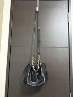 チェーンハンドル2WAY巾着バッグ VIS