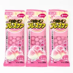 小林製薬 噛むブレスケア ピーチ味 25粒 3個のサムネイル