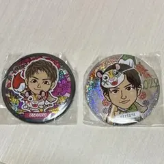 EXILE TAKAHIRO＆TETSUYA 缶バッジ