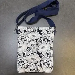 ミナペルホネン スマイルフラワー ハンドメイド サコッシュ