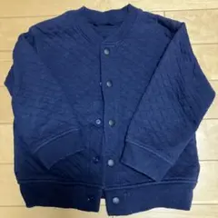 ネイビー キルティングジャケット