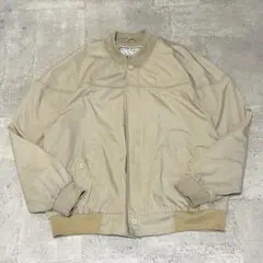 90s マンシングウェア スイングトップ【XL】ブルゾン ベージュのサムネイル