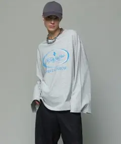 MAISON SPECIAL グレー 長袖Tシャツのサムネイル