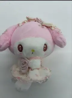 サンリオドーリーローズシリーズ マイメロディ　ぬいぐるみマスコット