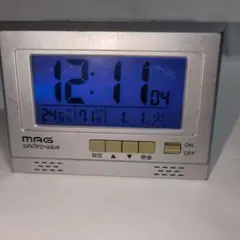 MAG synchro wave デジタル置時計 温度湿度計