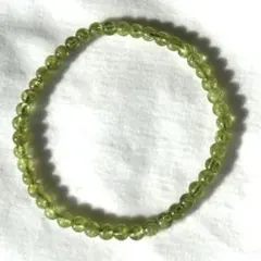 ペリドット　天然石ブレスレット 162mm 4mm
