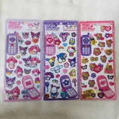平成はっぴ〜フォン　新作　日焼けキティ　サンリオキャラクターズ　マイメロ　クロミ
