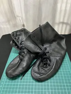 BLOCH ブロック ジャズブーツ ダンスシューズ 本革 黒 5 約22.2cmのサムネイル