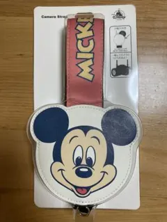 ディズニー ミッキーマウス カメラストラップ