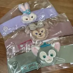 ディズニーシー　ダッフィー＆フレンズスーベニア　スリーブ　3点セット