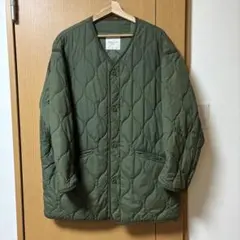 FREAK'S STORE キルティングジャケット オリーブグリーン