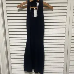ダーリッチ　 ホルターネックミニワンピース ブラック