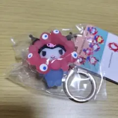 大阪関西万博　サンリオミャクミャク　立体マスコットキーホルダー　クロミちゃん
