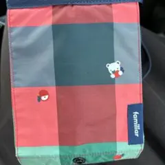 【美品】ファミリア　保冷バッグ　シュパット　エコバッグShupatto