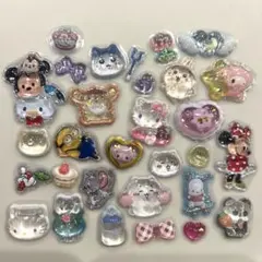 393 ボンボンドロップシール　立体シール　フレークシール　キャラクター