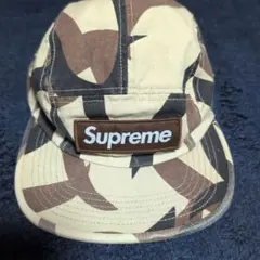 【美品】Supreme カモ柄　迷彩　キャップ　帽子　シュプリーム