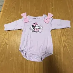 【Disney】100周年ミニーマウス ロンパース