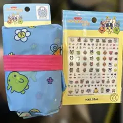 【専用】たまごっち　エコバッグ　ネイルシール　２点セット　サンキューマート