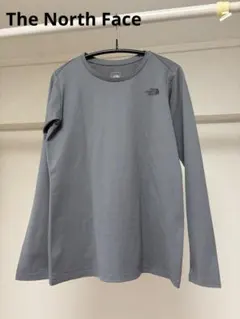 THE NORTH FACE 長袖Tシャツ レディース S グレーカーキのサムネイル