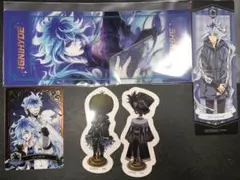 ツイステ AGF 寮服 クリアカード&メタカ&ステッカー&特典 イデア5点セット