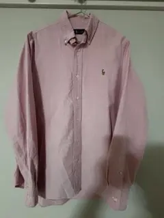 Ralph Lauren ピンク ボタンダウンシャツ M
