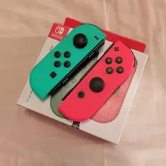 Nintendo Switch ジョイコン グリーン ピンク - メルカリ