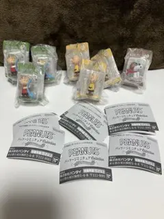 PEANUTSパッケージミニチュアコレクション セット