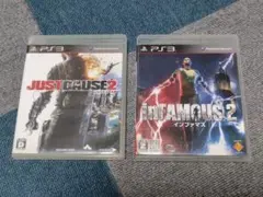 PS3　ジャストコーズ2 ＋ インファマス2