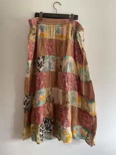 JAGANNATH パッチワーク ロングスカート　エスニック