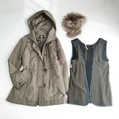 23区×【LIMONTA 】高級 オールシーズン ライナー付き コート M