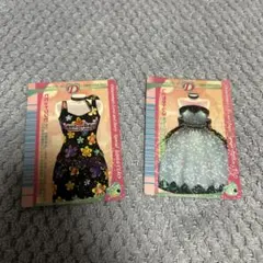オシャレ魔女ラブandベリー ドレスアップカード 2枚セット