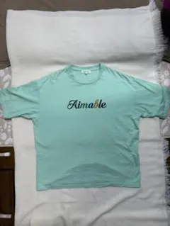 THE SHOP TK Aimable Tシャツ Lサイズ ミントグリーン