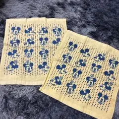 ディズニー ミッキーマウス ハンドタオル 2枚セット