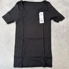 GUNZE 半袖Tシャツ 肌着　CB3050 M 黒のサムネイル