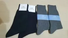 カルバンクライン　ビジネスソックス4足セット