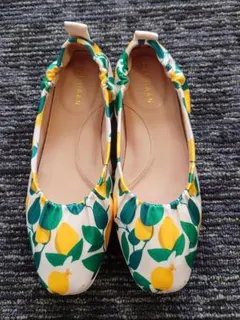 COLE HAAN ヨーク ソフト バレエ ローズ レモン プリントのサムネイル