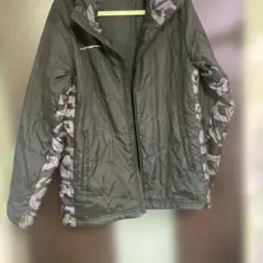 UMBRO フード付きジャケット グレー/カモフラージュ