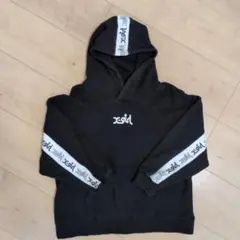 えええ、X-girlのデザインがカワちぃ!サイズ120キッズ ブラック フード