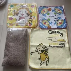 ハンカチ３枚　フェイスタオル１枚　まとめ売り