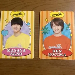 小島健　佐野晶哉　プロフィールカード