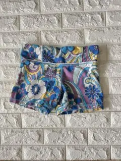 お得　clap カラフルフラワースパッツショートパンツ➕NIKEトップス　セット