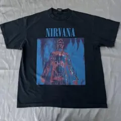 ニルヴァーナ SLIVER バンドT NIRVANA シングルステッチXL黒