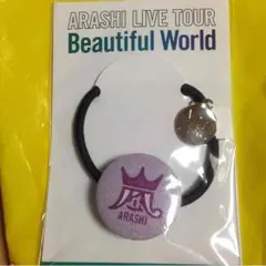 嵐 ヘアゴム 紫