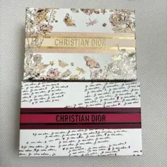 クリスチャンディオール　ギフトボックス　２個セット