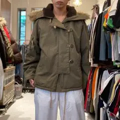 DOG HOUSE ファー ボア y2k 軍モノ N-3B フライトジャケット