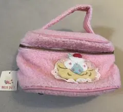 mezzo piano メゾピアノ バニティバッグ ピンク ポーチ　平成レトロ