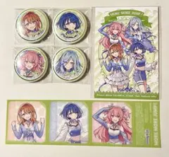 プロセカ ローソン モモジャン モアジャン 缶バッジ クリアシート ポスカ