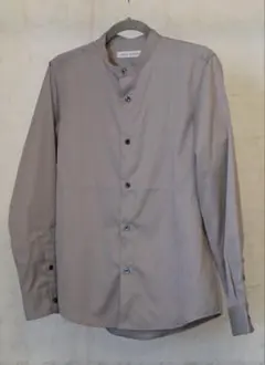 【新品未使用】nano universe バンドカラーシャツ Sサイズ